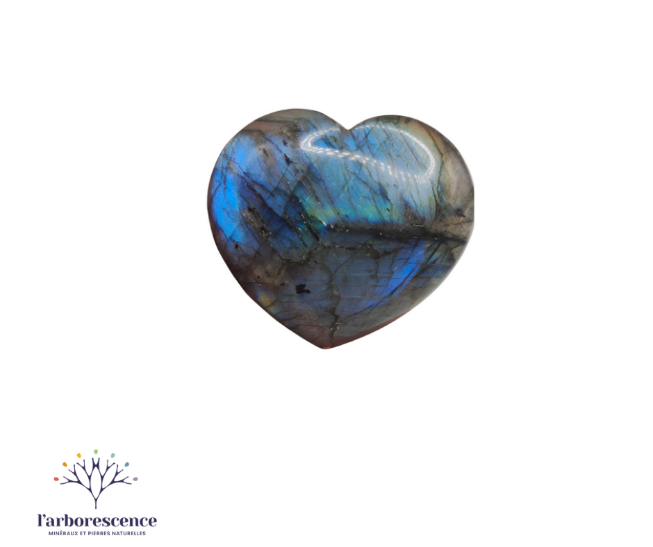 Labradorite coeur