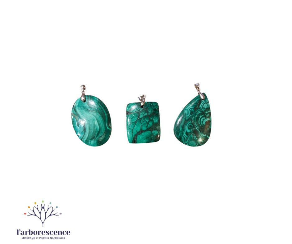 Pendentifs malachite